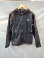 The North Face Long Sleeve Black Hooded Full Zip Jacket Men's Size S image number 1