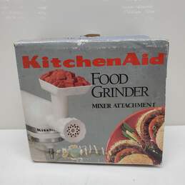 Vintage KitchenAid Food Grinder Attachment for Stand Mixer in Damaged Box