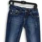 Miss Me Womens Blue Denim Medium Wash Embellished Bootcut Leg Jeans Size 26 image number 3