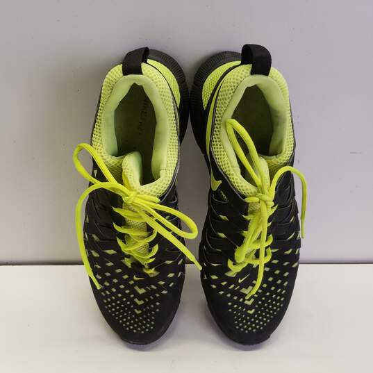 Buy the Free Trainer Black Neon Yellow Shoes US 10.5 | GoodwillFinds