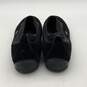 Salvatore Ferragamo Women's Size 7.5 Black Suede Stretch Microfiber Slip On Flats Shoes image number 4