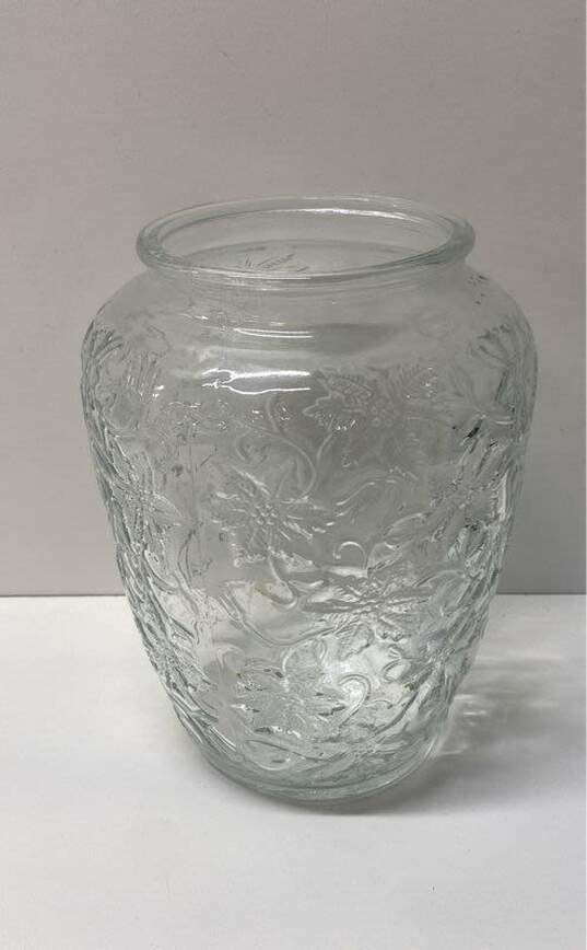 2 Princess House Fantasia Glass Canister / Cookie Jar image number 2