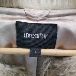 Unreal Fur Women's Brown Modacrylic Faux Fur Jacket Size M alternative image