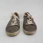 Ecco Metallic Gray Pewter Sneakers Size 6 image number 5