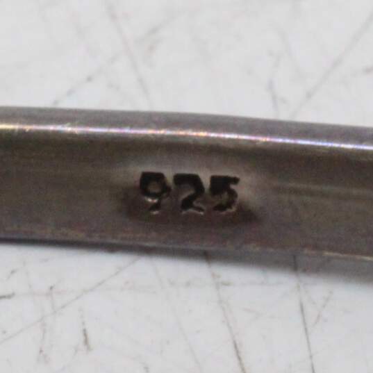 Assortment of 5 Sterling Silver Bracelets - 77.9g image number 8