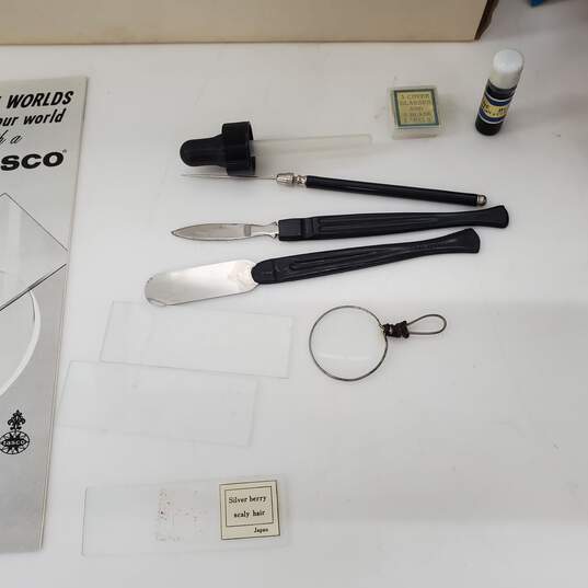 Vintage Tasco Zoom Microscope Kit image number 6