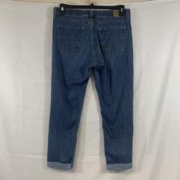 Women's Medium Wash Levi's Mid-Rise Boyfriend Jeans, Sz. 12 alternative image