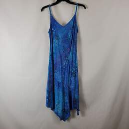 Tropical Tantrum Women's Blue Dress SZ M NWT