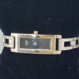 ESQ By Movado 100720 Slim Stainless Steel With Black Dial Bracelet Watch alternative image