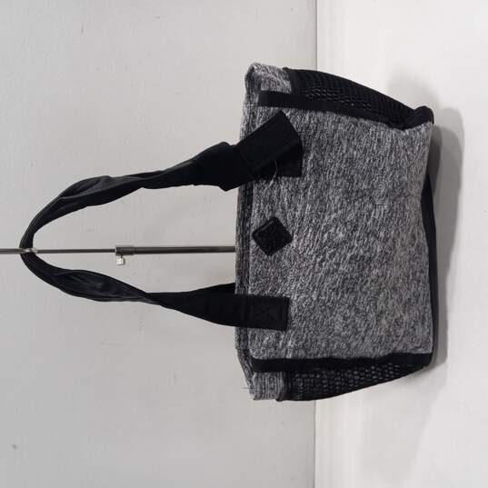 Women's Black/Gray Cloth Tote Bag image number 1