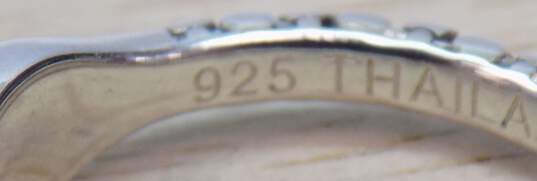 Michael Dawkins 925 Pebble Texture Band Ring 3.6g image number 4