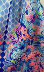 NWT Lilly Pulitzer Womens Multicolor Floral Halter Neck Tank Top Size Medium image number 3