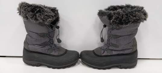 Kamik Momentum Gray Winter Snow Boots Size10 image number 3