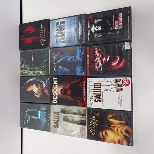 Lot of 12 Assorted DVD Horror Movie image number 1