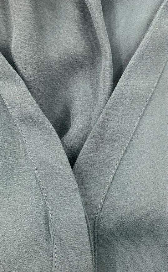 Worthington Blue Long Sleeve Blouse - Size Medium image number 7