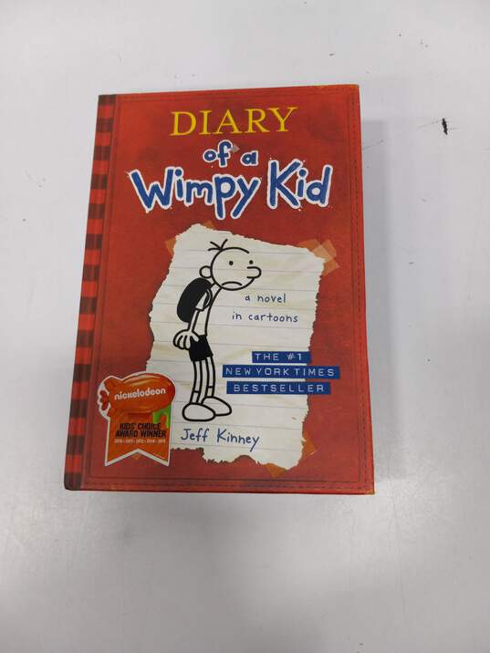 Bundle of Five Diary of a Wimpy Kid Hard Back Books image number 4