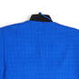 NWT Womens Blue Long Casual Sleeve Welt Pocket Jacket Size X-Large image number 4