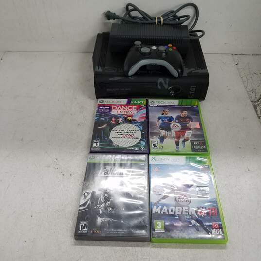 Microsoft Xbox 360 250GB Console Bundle with Games & Controller #6 image number 1