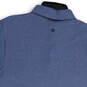 NWT Mens Blue Short Sleeve Regular Fit Spread Collar Polo Shirt Size Small image number 4