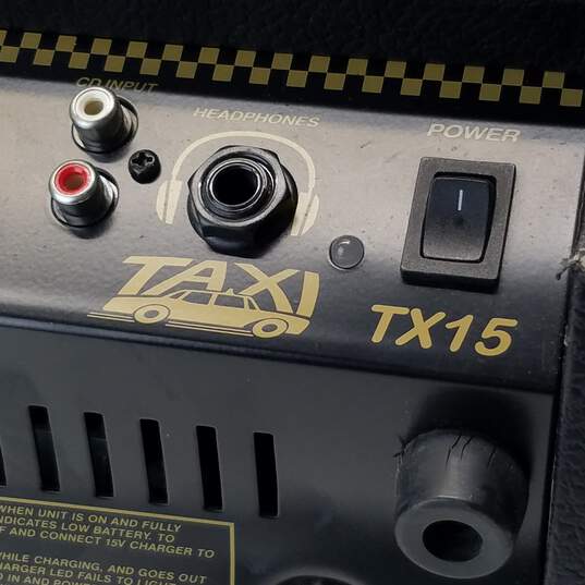 The Crate TX15 Taxi Battery-Powered Combo Amp image number 3