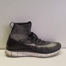 Nike Free Flyknit Mercurial Running Black Gray 2015 805554-004 Sneakers Men's Shoes Size 13