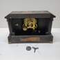 Vintage Seth Thomas Pillar Style Lion Knocker Mantle Clock for P/R image number 6