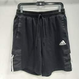 Men's Adidas Black Athletic Chino Shorts Sz M