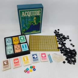 1962 Acquire Board Game 3M Book Shelf High Adventure in High Finance - COMPLETE