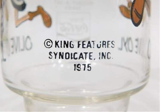 Vintage Kollect-A-Set Popeye Series Glasses Cups Set of 5 image number 3