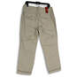 NWT Mens Gray Flat Front Cuffed Straight Leg Utility Chino Pants Size 30 image number 2