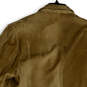 NWT Mens Brown Long Sleeve Notch Lapel Pockets Three Button Blazer Size L image number 4