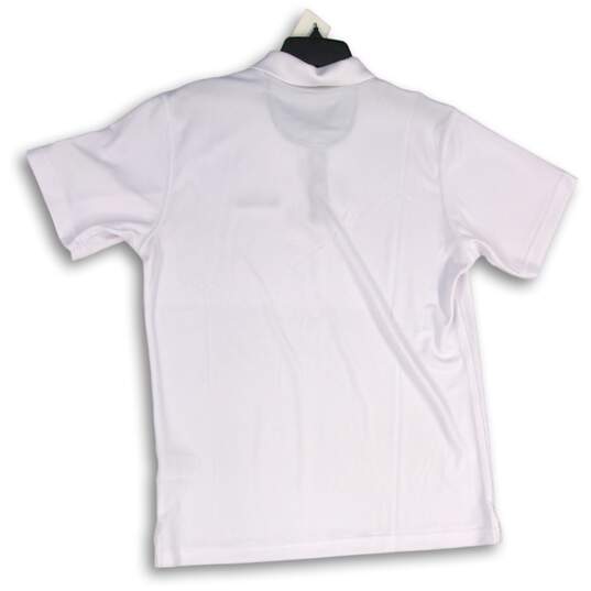 NWT Columbia Mens Omni-Wick White Collared Short Sleeve Polo Shirt Size Medium image number 2
