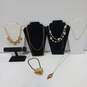 7pc Gold Earth Tone Jewelry Bundle image number 1