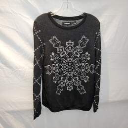 Desigual Long Sleeve Pullover Sweater Size L