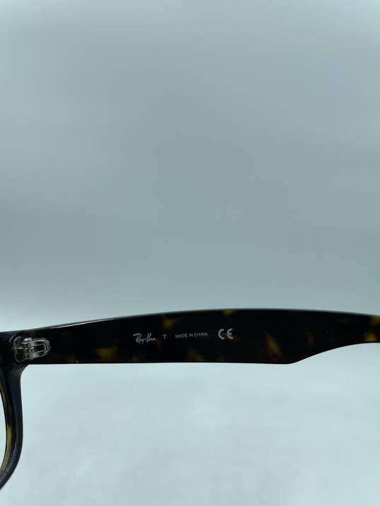 Ray-Ban Brown Browline Eyeglasses Rx image number 6