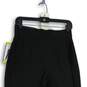 NWT Womens Black Flat Front Elastic Waist Skinny Leg Slim Fit Sweatpants Size S image number 3
