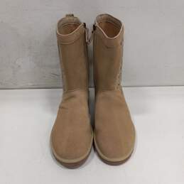 Ugg Women's Floral Cutout Suede Boots Size 8