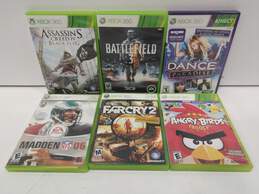 6pc. Set of Xbox 360 Video Games