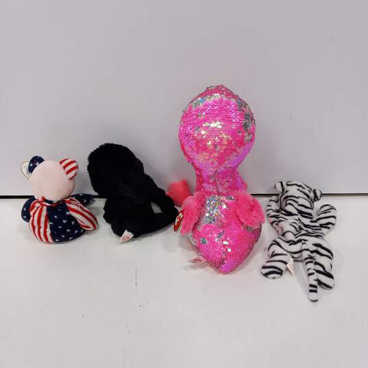 TY Beanie Babies Assorted 4pc Lot image number 2