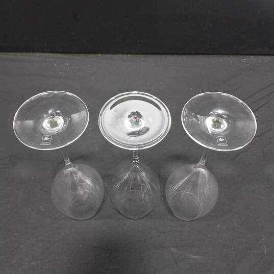 3pc. Set of Leonardo Tall Stemmed Crystal Wine Glasses image number 5