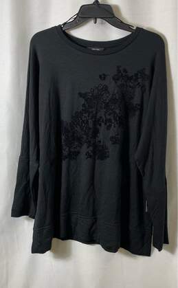Simply Vera Wang Black Long Sleeve - Size Large