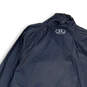 NWT Mens Gray Mock Neck Long Sleeve Full-Zip Windbreaker Jacket Size 2XL image number 4