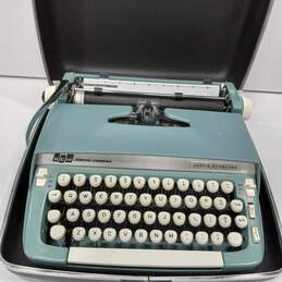 Vintage SCM Smith-Corona Super Sterling Typewriter In Case alternative image
