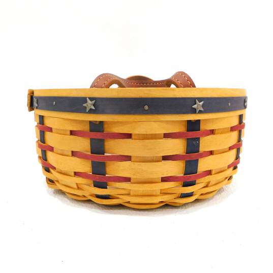 Set of 3 2003 Longaberger Proudly American Baskets w/ Protectors image number 11