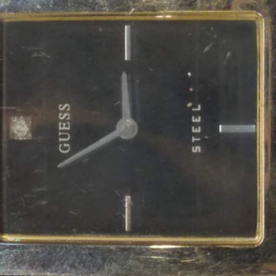 Guess Stainless Steel Tank Watch Bundle 2 Pcs image number 3
