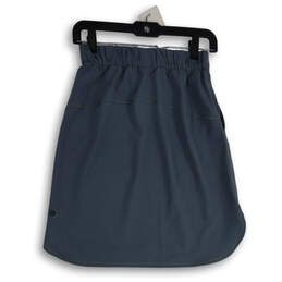 Womens Gray On The Fly Elastic Waist Drawstring Athletic Skirt Size 4 alternative image