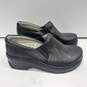 Klogs Women's Black Leather Clogs Size 7M image number 3