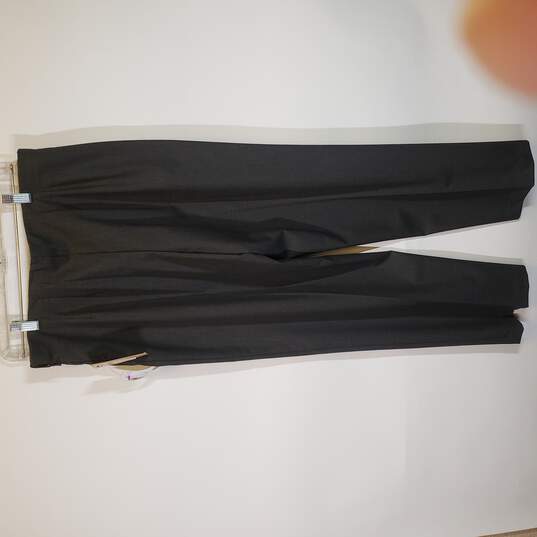 NWT Womens Pleated Front Holly Fit Straight Leg Dress Pants Size 12 image number 5