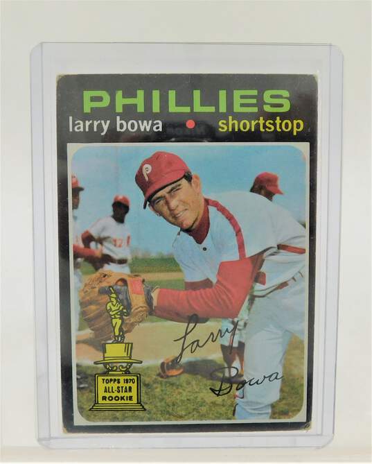 1971 Larry Bowa Topps All-Star Rookie Philadelphia Phillies image number 1