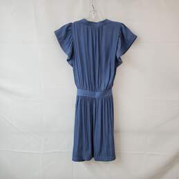 Banana Republic Blue Belted Mini Dress WM Size XS NWT alternative image